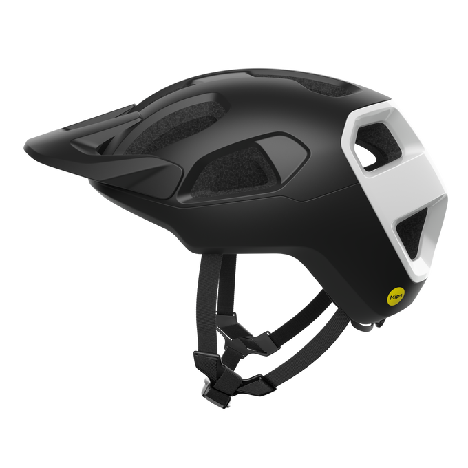 Fahrradhelm POC Cularis Uranium Black Matt/Hydrogen White - 2025