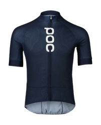 Koszulka rowerowa POC M's Essential Road Logo Jersey  Calcite Blue/Dark Calcite Blue - 2024