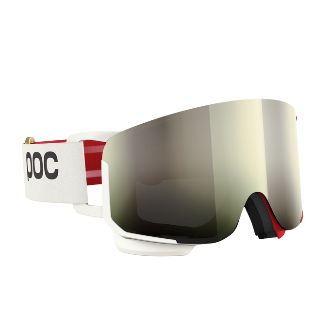 Goggles POC Nexal Rouge/Blanc/Partly Sunny Ivory - 2025/26