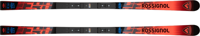 Narty Rossignol Hero Athlete GS 170-182 R22 (komórki) + Spx 15 Rockerace Hot Red - 2025/26