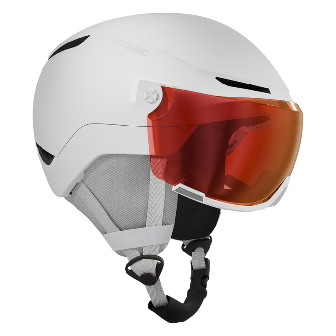 Kask narciarski Atomic Revent Visor JR White Heather - 2025/26