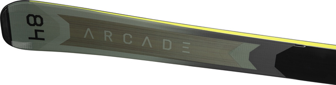 Ski Rossignol Arcade 84 Konect + Spx 12 Konect GW B90 Black Yellow - 2025/26