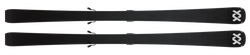 Narty Volkl Peregrine 72 Black + RMotion T 12 Black - 2025/26