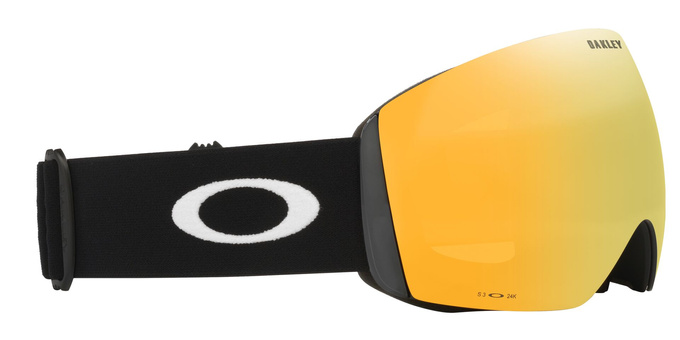 Brille Oakley Flight Deck L Matte Black/Prizm 24K Iridium - 2025/26