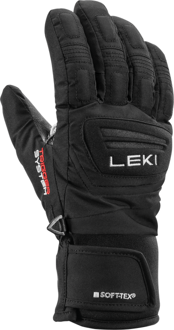 Rękawice LEKI Griffin 3D Junior Black - 2025/26
