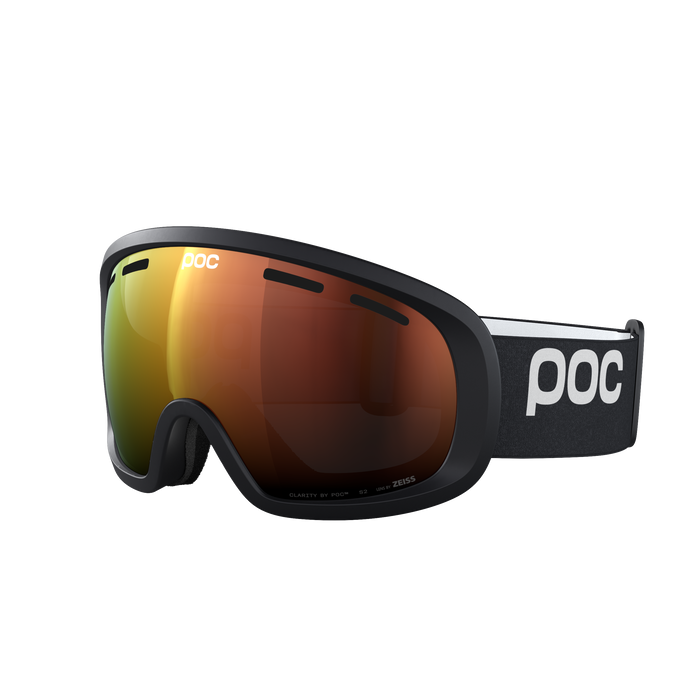 Skibrille POC Fovea Mid Uranium Black/Partly Sunny Orange - 2025/26