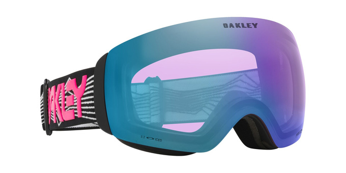 Brille Oakley Flight Deck M Black Wired/Prizm Snow Iced Iridium - 2025/26