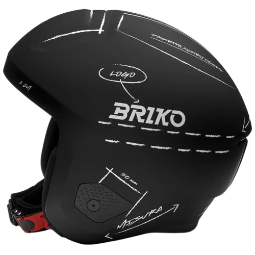 Kask Briko Graphik Black/White - 2025/26