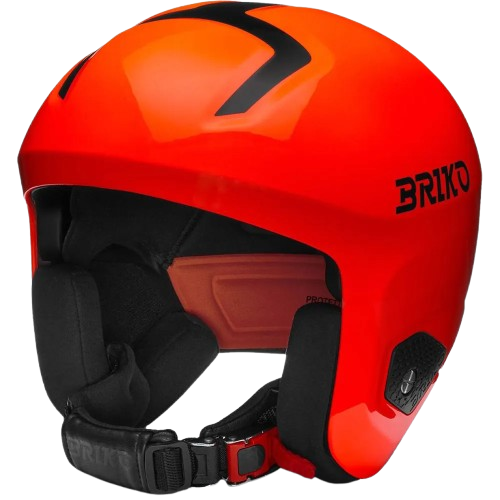 Kask Briko Volcano 2.0 Graphik Shiny Orange - 2025/26