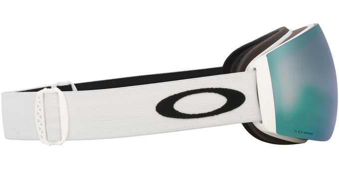 Gogle Oakley Flight Deck Pro M Matte White/Prizm Snow Sapphire Iridium + Dodatkowa Szyba Prizm Snow Iced Iridium - 2025/26