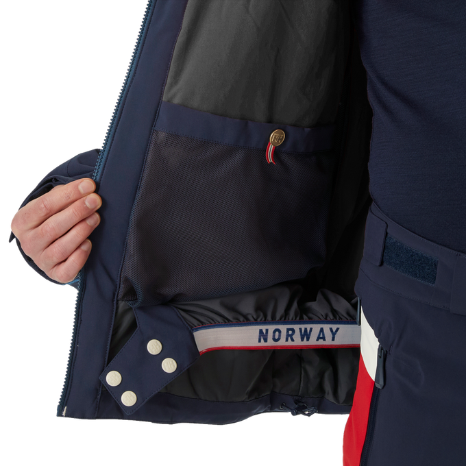 Kurtka narciarska Helly Hansen Kvitfjell Race INS Jacket Snow NSF Replica - 2024/25