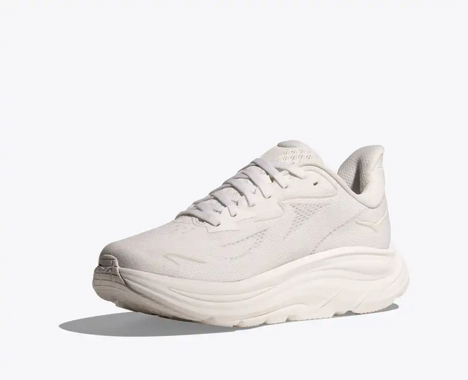 Damen Schuhe Hoka Clifton 10 White/White