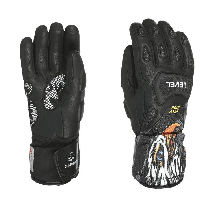 Rękawice Level SQ JR CF pk Black - 2025/26