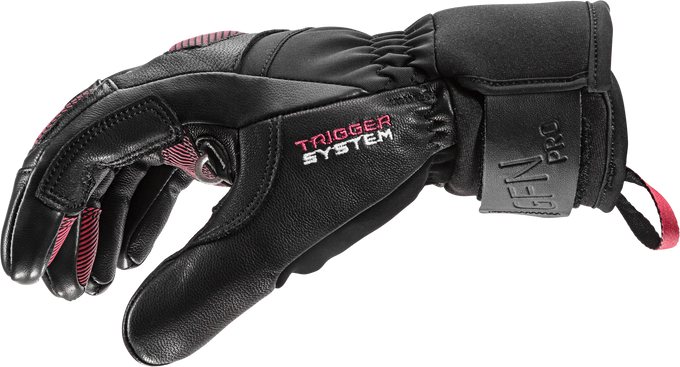 Rękawice LEKI Griffin Pro 3D Woman Black/Rose- 2024/25