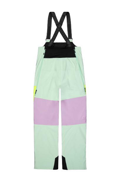 Ski Hosen Picture Elwy BIB Silt Green Orchid Acid - 2024/25