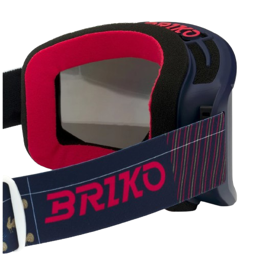 Brille Briko Vulcano Mask France Tangaroa Blue Golden - 2025/26