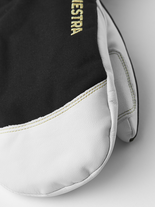 Handschuhe Hestra Army Leather Gore-Tex Mitt Black/Natural Grey - 2025/26