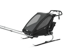 Przyczepka rowerowa Thule Chariot Sport 2-seat Multisport Bike Trailer Midnight Black - 2024