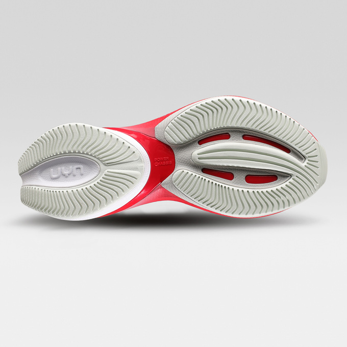 Shoes UYN Lockie Woman Shoes Red Sole Off White