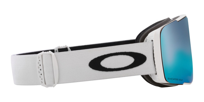 Gogle Oakley Line Miner Pro M Matte White/Prizm Snow Sapphire Iridium + Dodatkowa Szyba Prizm Snow Iced Iridium - 2025/26