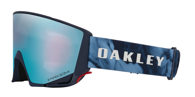 Gogle Oakley Flow Scape M Aleksander Kilde Signature/Prizm Snow Sapphire Iridium + Dodatkowa Szyba Prizm Snow Iced Iridium - 2025/26