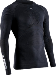 Thermounterwäsche X-bionic Energy Accumulator 4.0 Shirt LG SL Men Opal Black/Arctic White - 2024/25