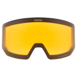 Gogle Uvex Lace ATTRACT FM Black Matt/Mirror Red + dodatkowa szyba - 2025/26