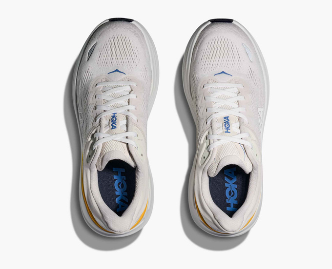 Buty męskie Hoka Bondi 9 White/Grout