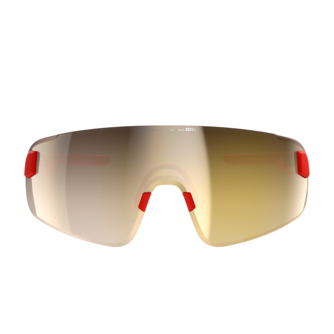 Sonnenbrille POC Elicit Toric Prismane Red/Clarity Road/Partly Sunny Gold 