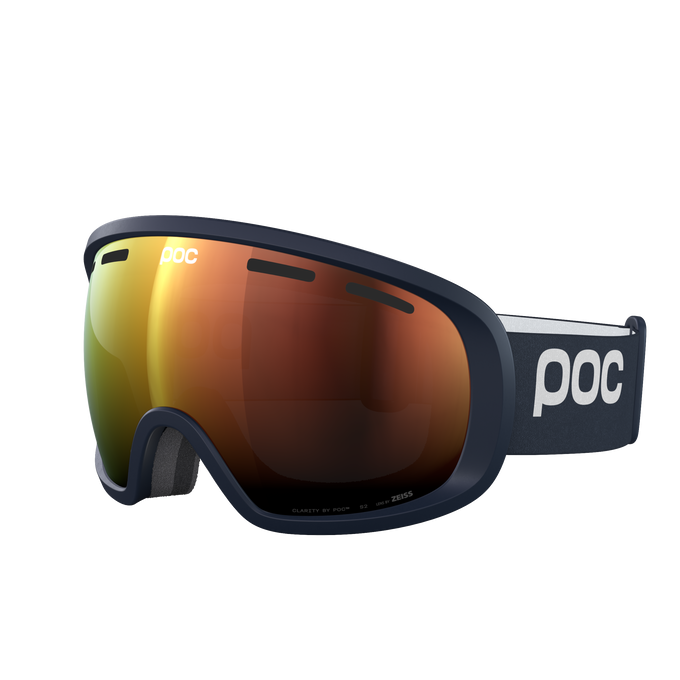 Gogle narciarskie POC Fovea Apatite Navy/Partly Sunny Orange - 2025/26