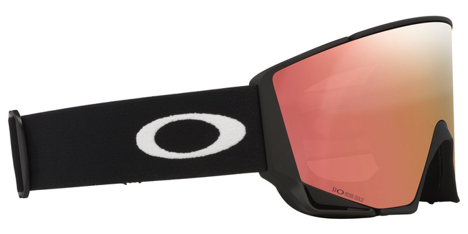 Gogle Oakley Flow Scape L Matte Black/Prizm Rose Gold Iridium + Dodatkowa Szyba Prizm Snow Iced Iridium - 2025/26