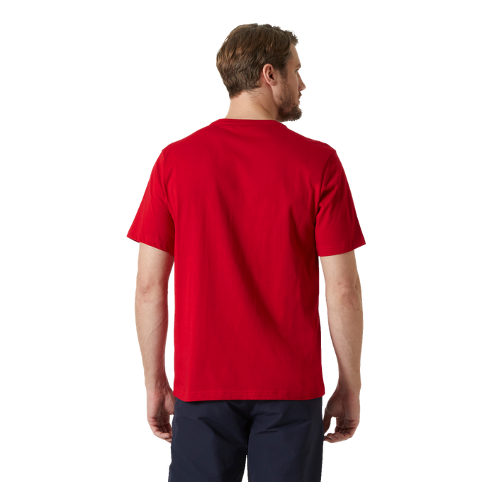 Koszulka Helly Hansen HH Logo T-shirt 2.0 Red - 2024/25