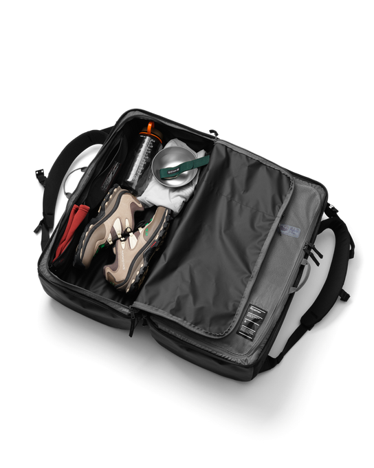 Beutel DB Roamer Pro Split Duffel 70L Black Out - 2025/26