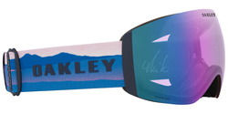 Gogle Oakley Flight Deck Pro L Mikaela Shiffrin Sig/Prizm Snow Iced Iridium + Dodatkowa Szyba Prizm Snow Sapphire Iridium - 2025/26