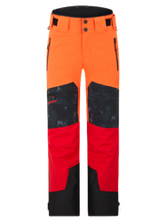 Skihose Ziener Tewes Full-Zip Man Red Orange Pop - 2024/25