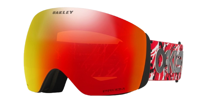 Gogle Oakley Flight Deck L Red Eddie/Prizm Snow Torch Iridium - 2025/26
