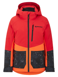 Kurtka Ziener Trivor Lady Padded Red Orange Pop - 2024/25
