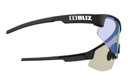 Sonnenbrille BLIZ Matrix Nano Photochromic Matt Black/Brown Blue
