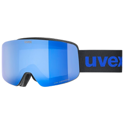 Gogle Uvex PWDR FM Black Matt/Mirror Blue - 2025/26