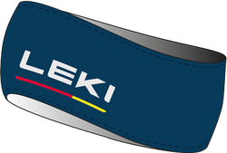 LEKI 4-Season Headband Blue/White - 2022