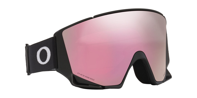 Gogle Oakley Flow Scape M Matte Black/Prizm Rose Gold Iridium + Dodatkowa Szyba Prizm Snow Iced Iridium - 2025/26