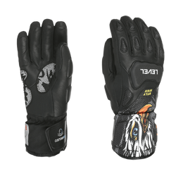 Rękawice Level SQ JR CF pk Black - 2025/26