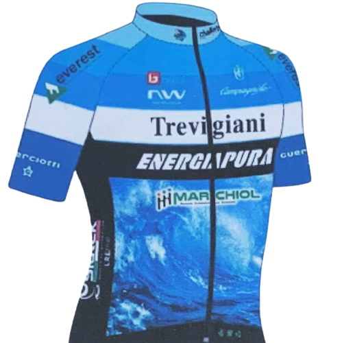 Koszulka rowerowa Energiapura T-Shirt Full Zip Life Trevigiani Team/Ragl Alexander - 2023