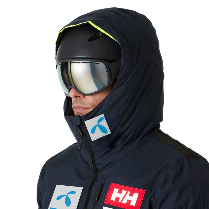Skijacke Helly Hansen Kvitfjell Race Puffy Jacket Navy NSF Team - 2024/25