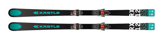 Narty Kastle RX12 GS Factory FIS Masters hard + Marker XComp 16 Black Flo Red - 2024/25