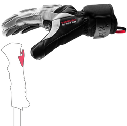 Rękawice LEKI Griffin Pro 3D White/Black - 2025/26