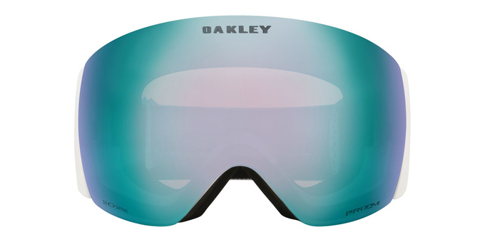 Brille Oakley Flight Deck Pro L Matte White/Prizm Snow Sapphire Iridium + Additional lens Prizm Snow Iced Iridium - 2025/26