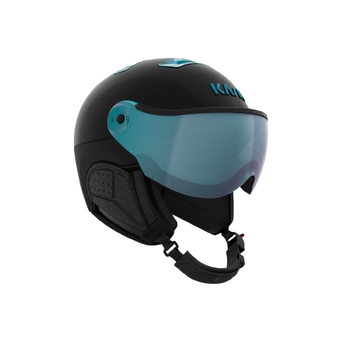 Kask narciarski KASK Chrome Visor Vibes Black/Sky - 2025/26