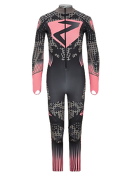 Guma narciarska Ziener RCE Racesuit Black Foggy Print Pink Vanilla - 2024/25