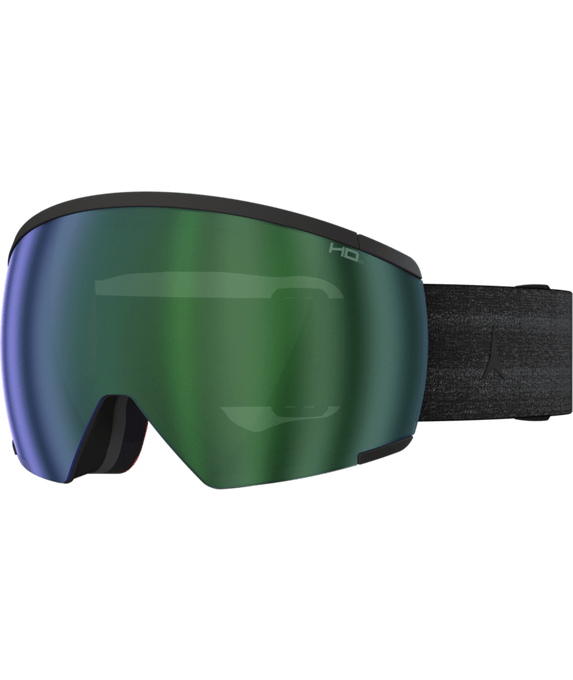 Gogle Atomic Redster L HD Black/Green HD - 2025/26